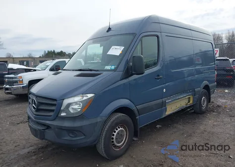 2018 Mercedes-Benz Sprinter 2500 Standard Roof V6 from USA, damaged, VIN WD3PE7CDXJP643157